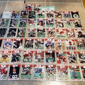 CFL 1992 Sets, Jogo, AW Sports, Stamps, Promos, Library & Hologram